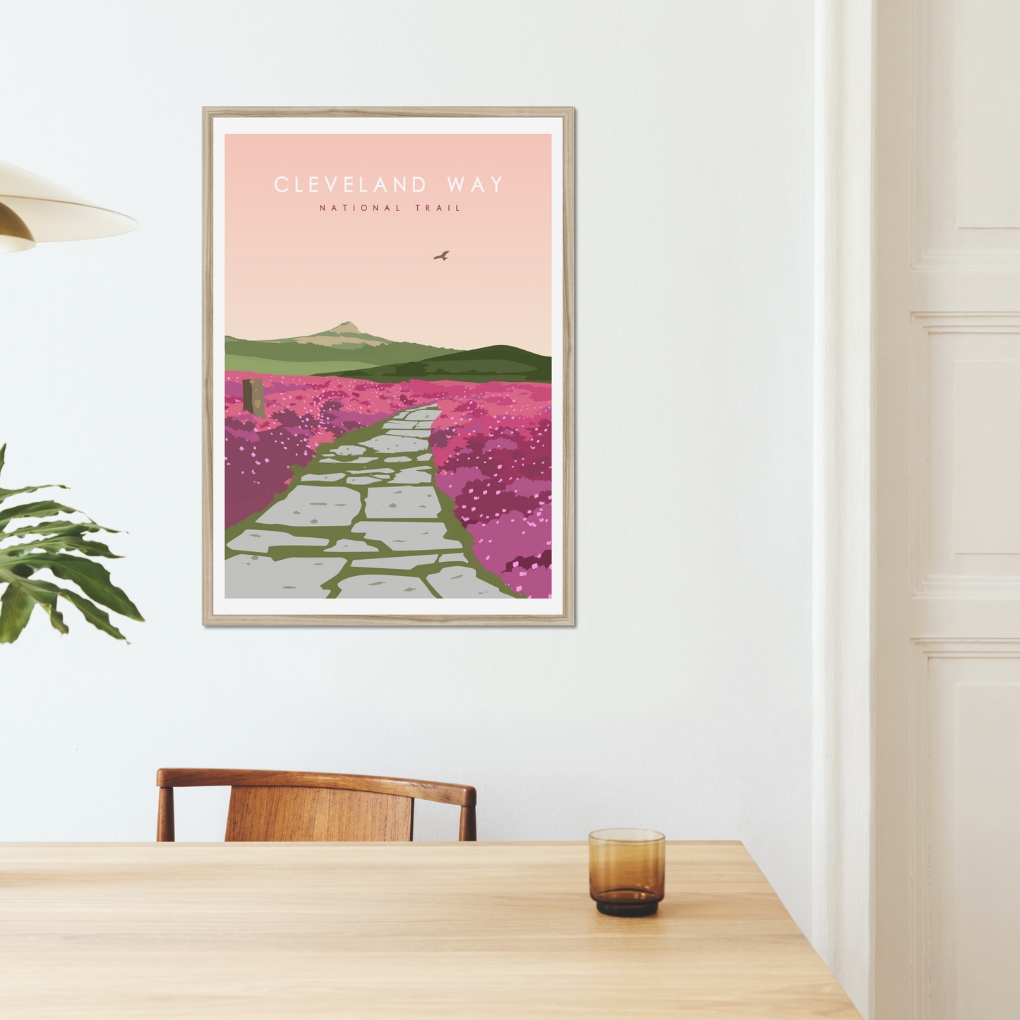 Cleveland Way National Trail Poster