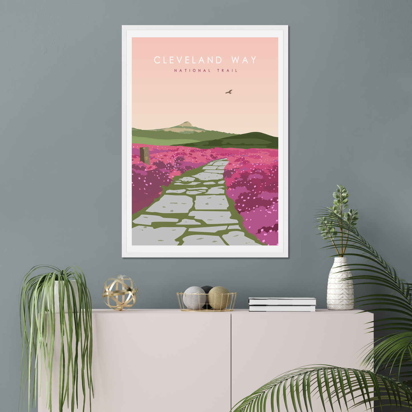Cleveland Way National Trail Poster