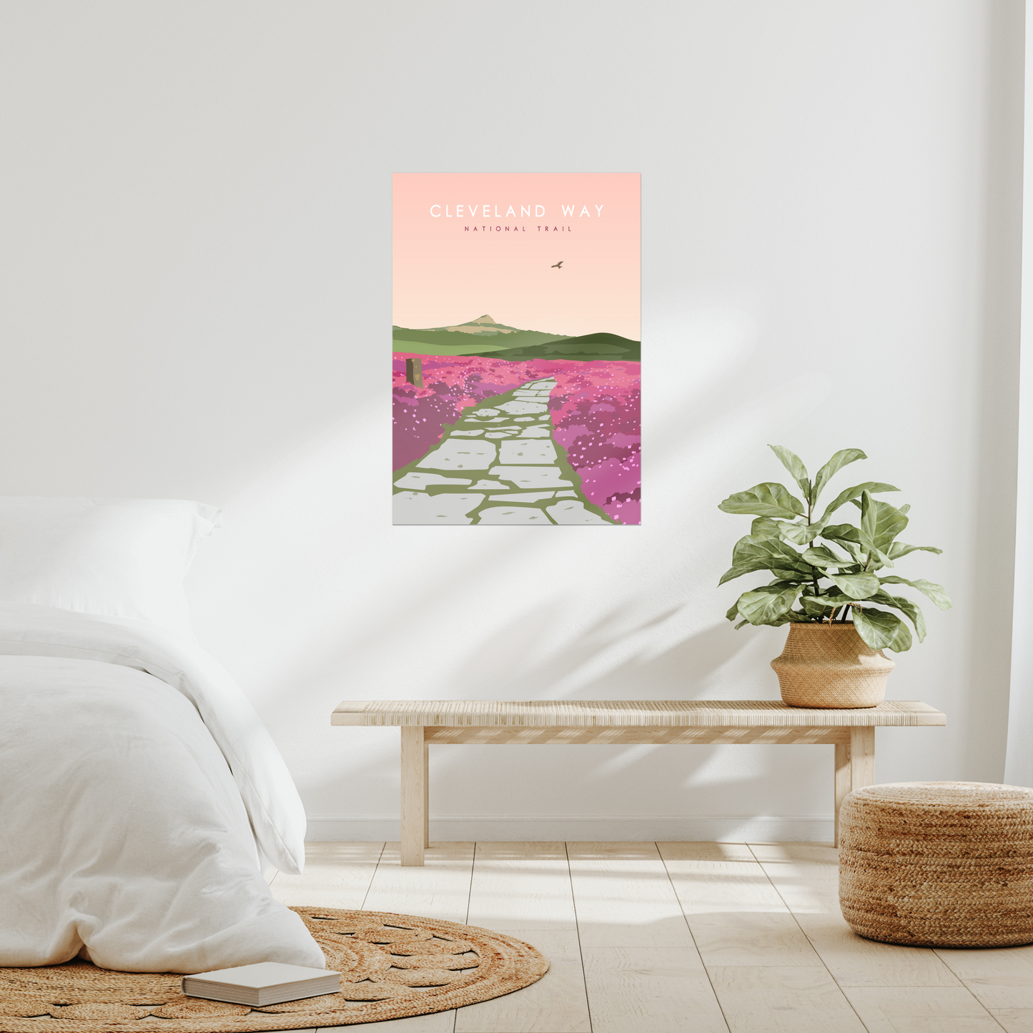 Cleveland Way National Trail Poster