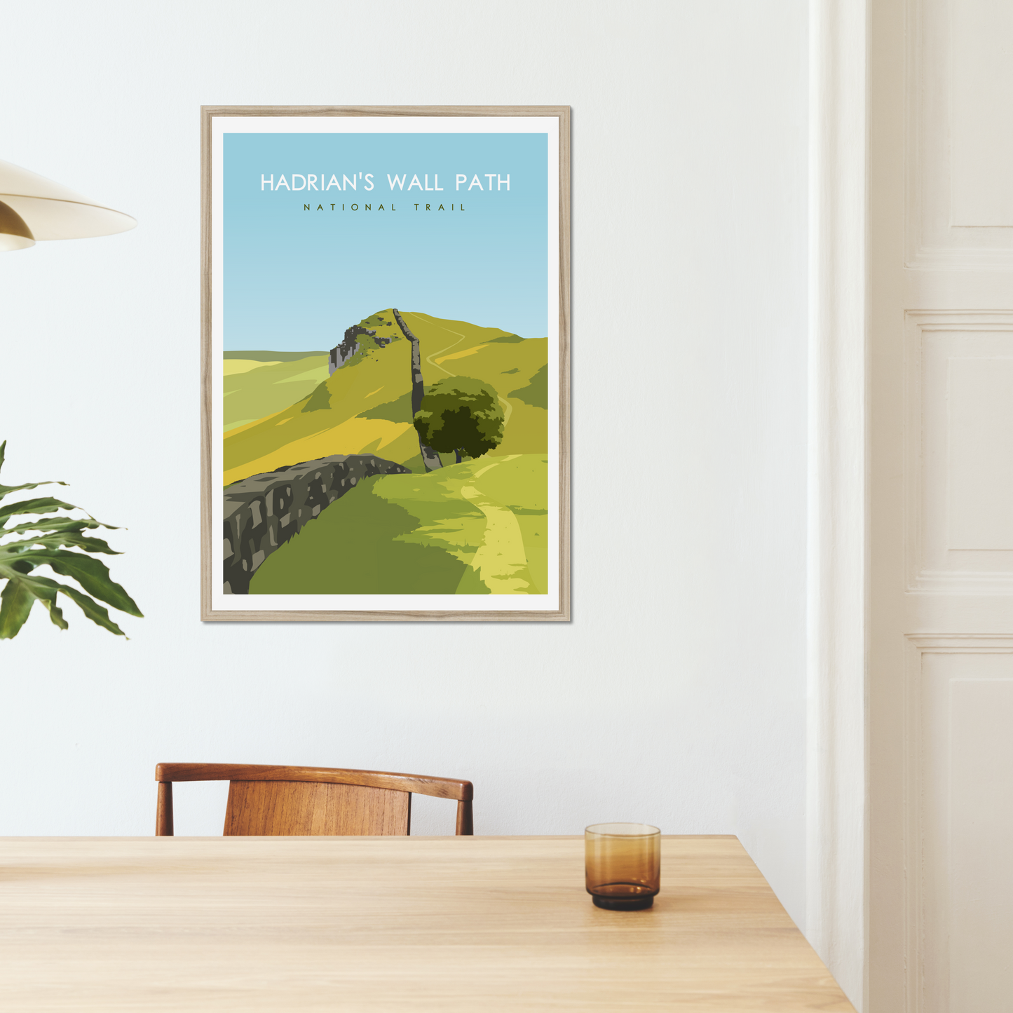 Hadrian's Wall Path National Trail Poster
