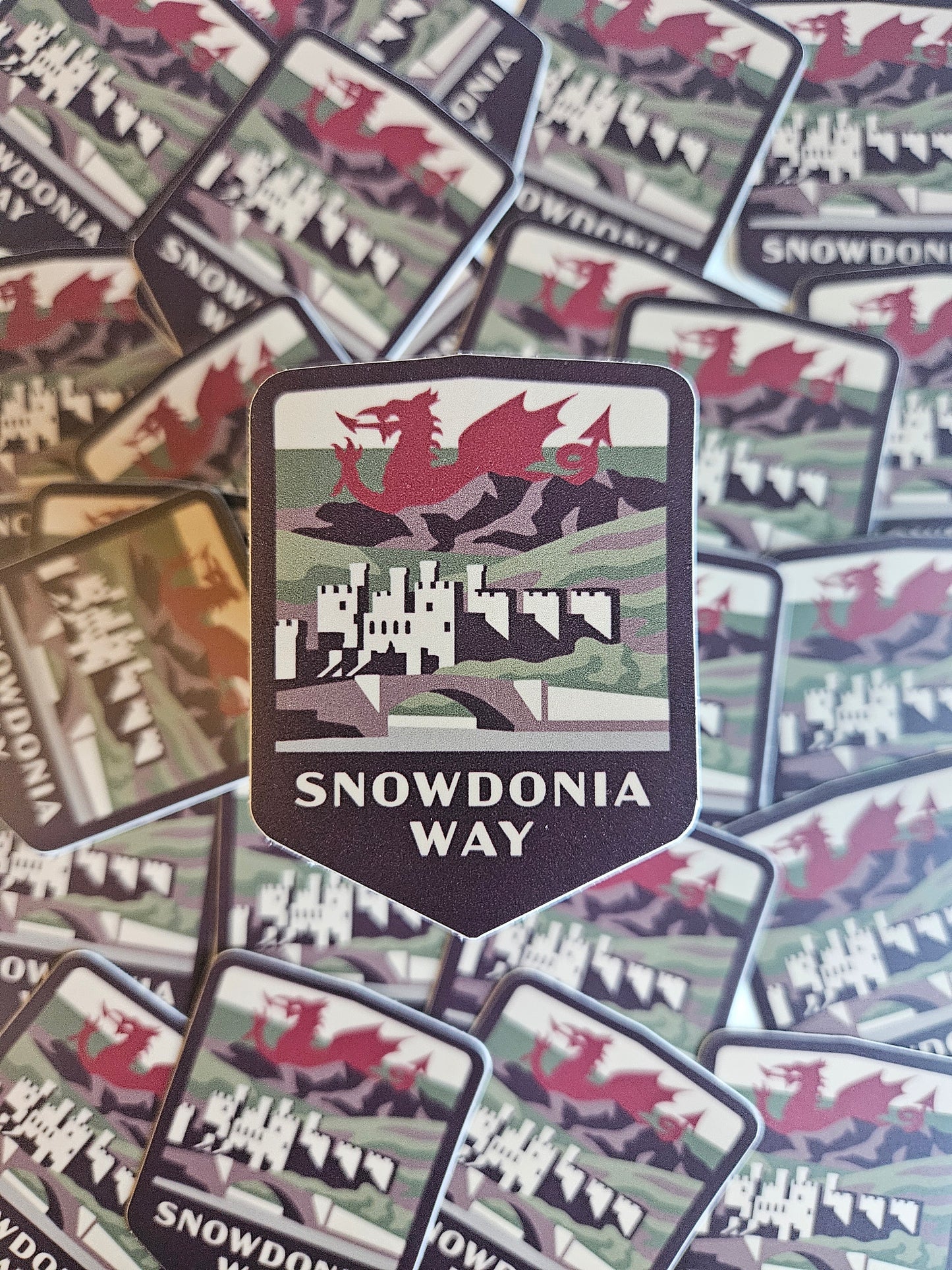 Snowdonia Way Sticker