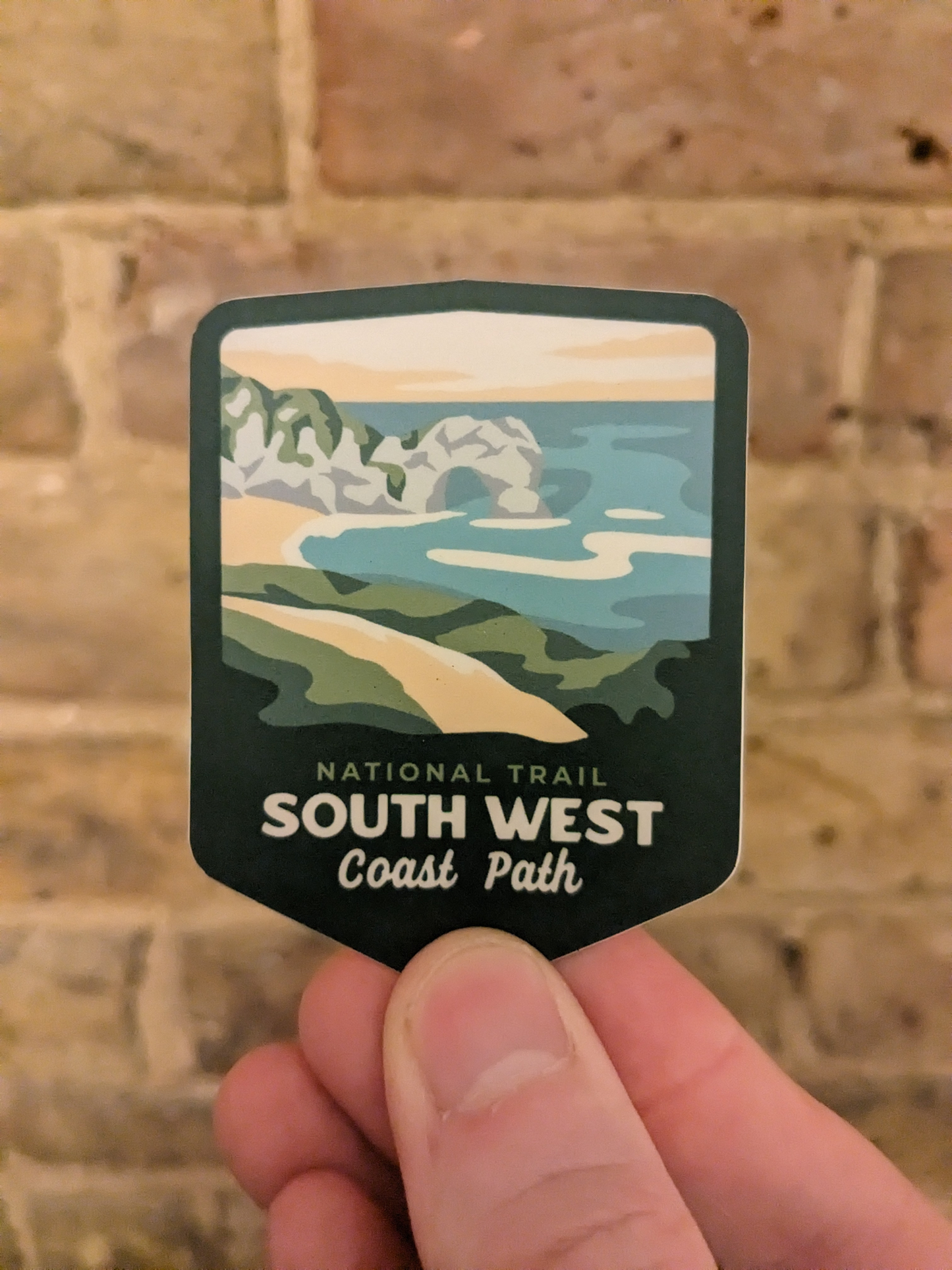South West Cost Path National Trail Sticker
