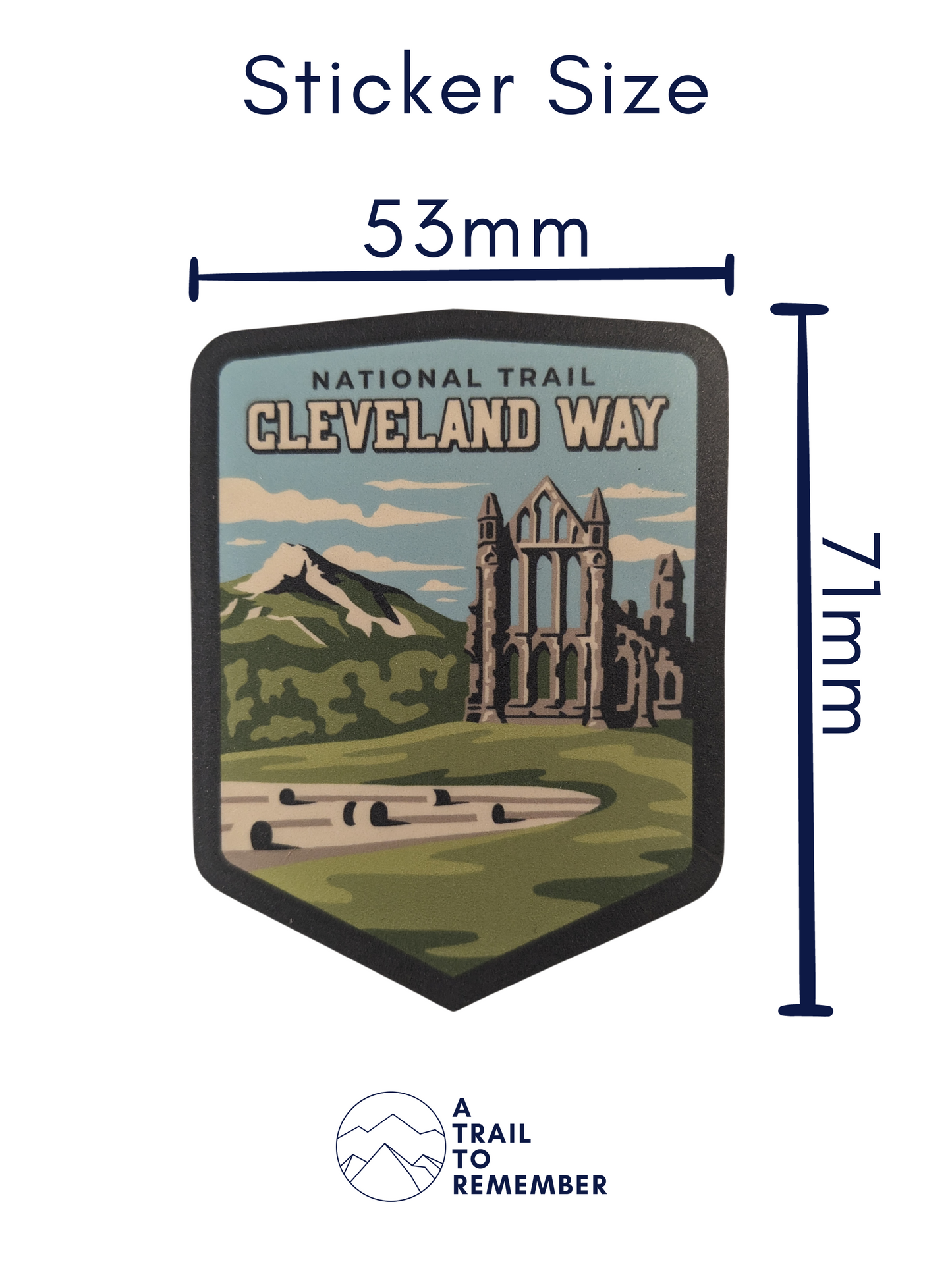 South West Coast Path National Trail Sticker