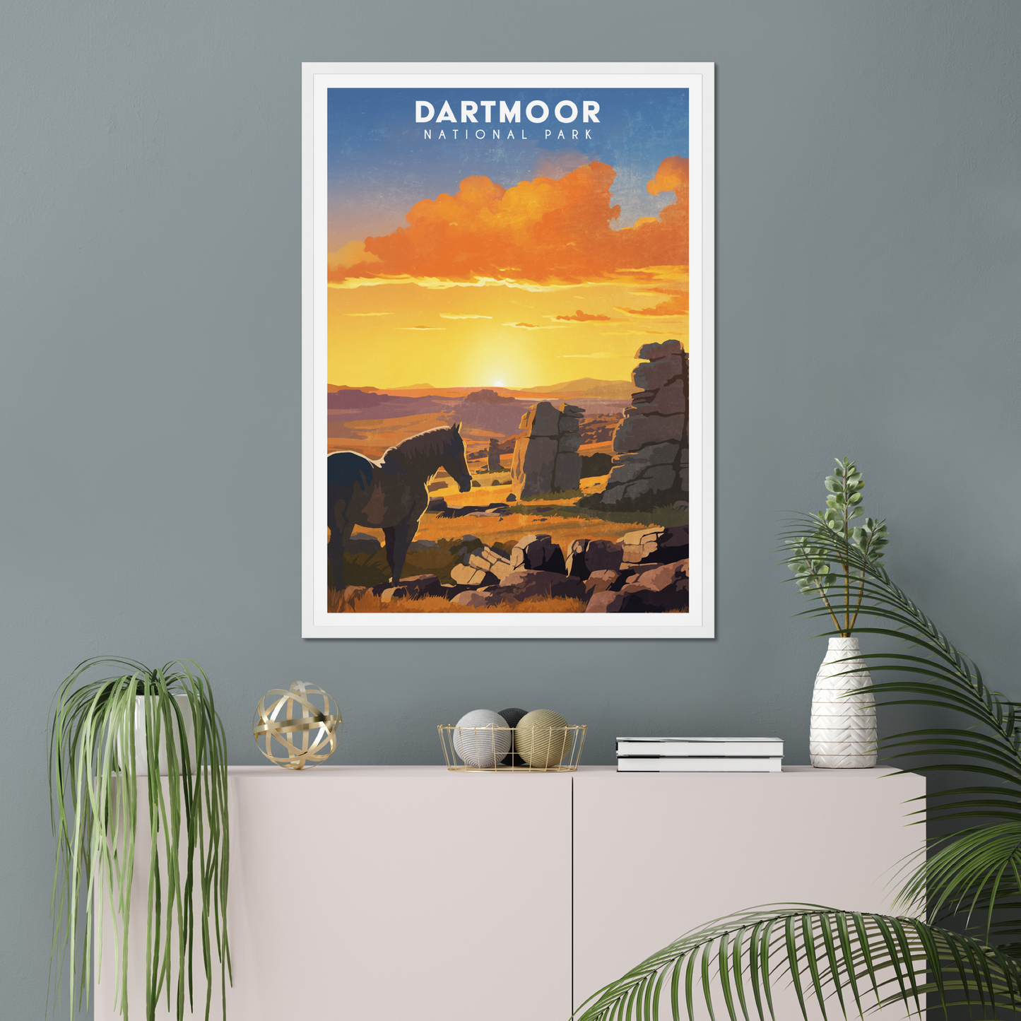 Dartmoor National Park Poster