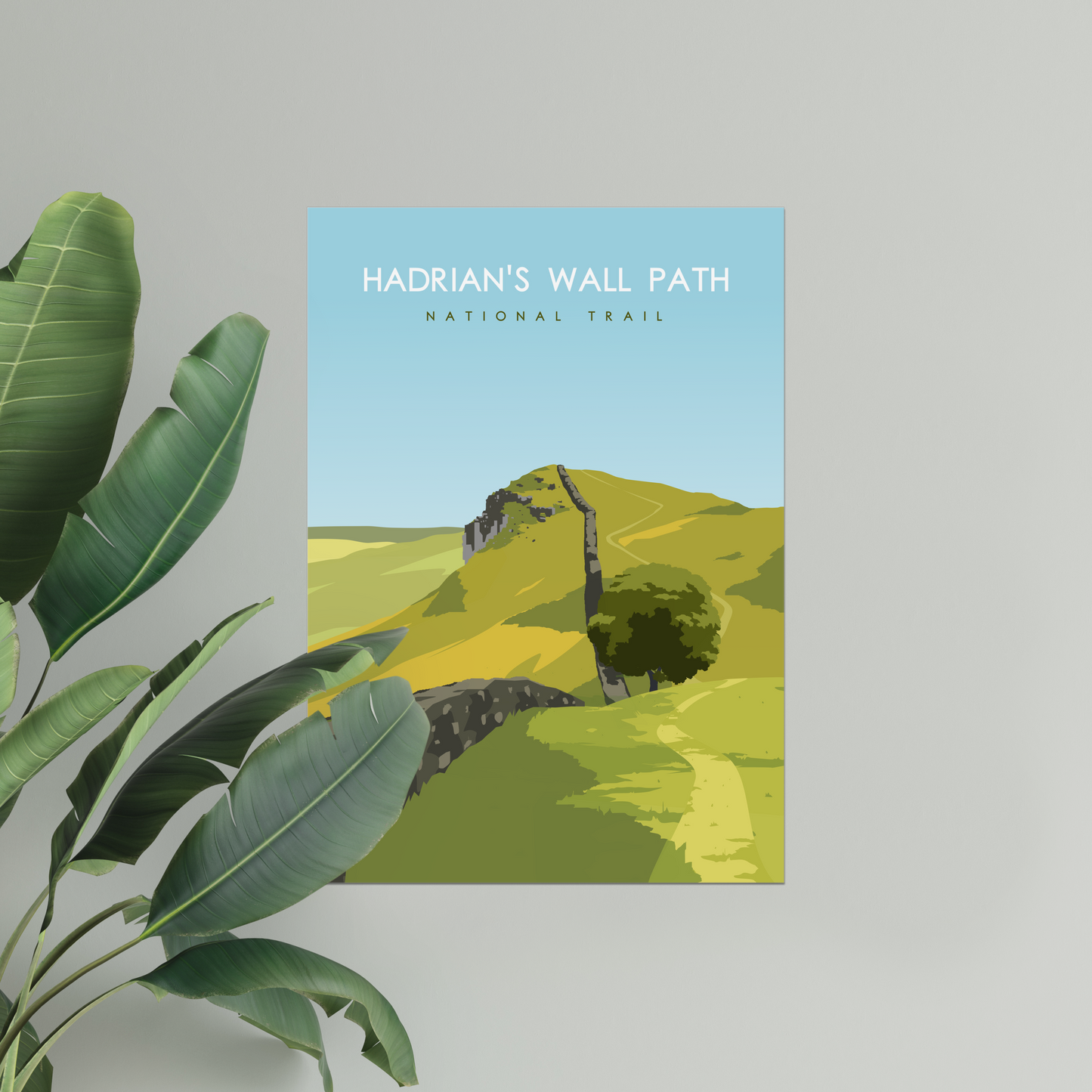 Hadrian's Wall Path National Trail Poster