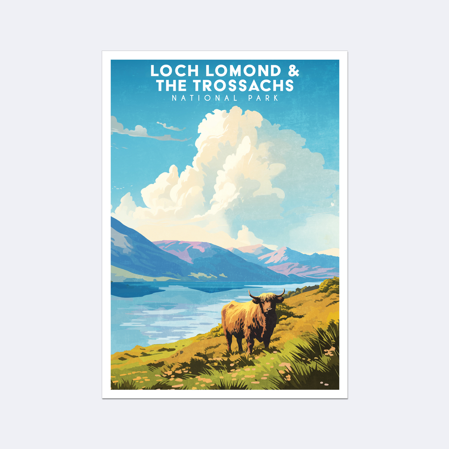 Loch Lomond and The Trossachs National Park Poster