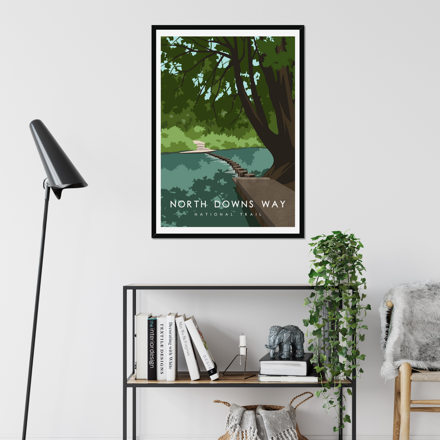 North Downs Way National Trail Poster
