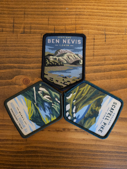 National Three Peaks Challenge Patches