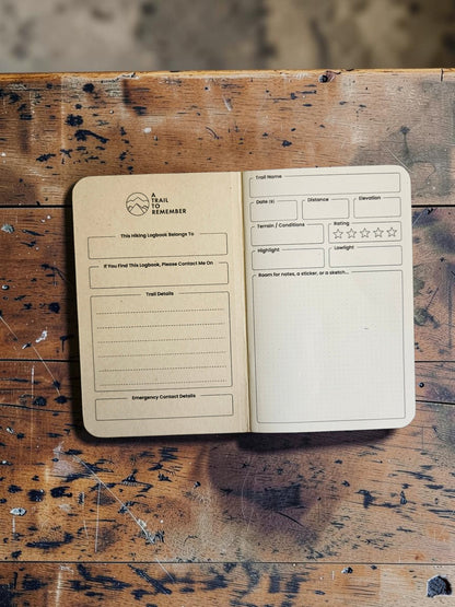 Pocket Hiking Logbook