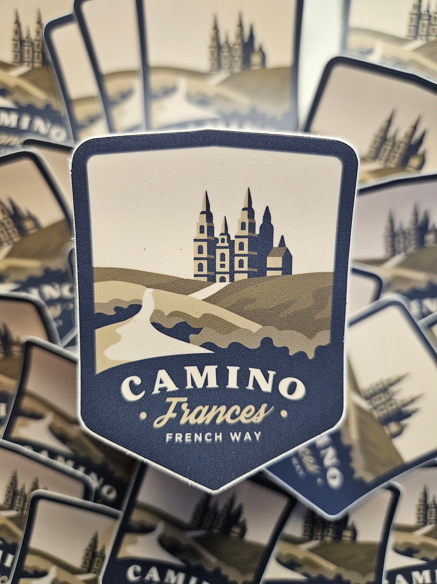 Camino Frances Sticker