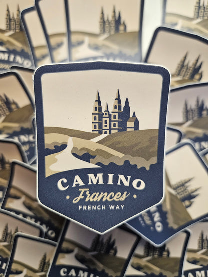 Camino Frances Sticker