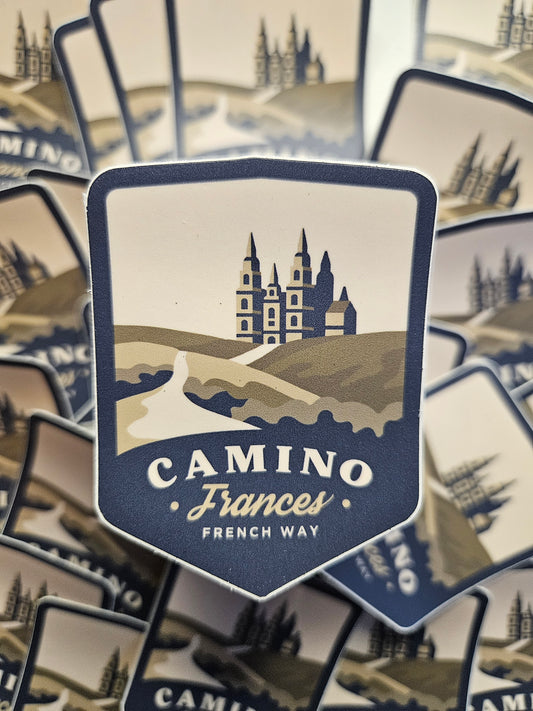 Camino Frances Sticker