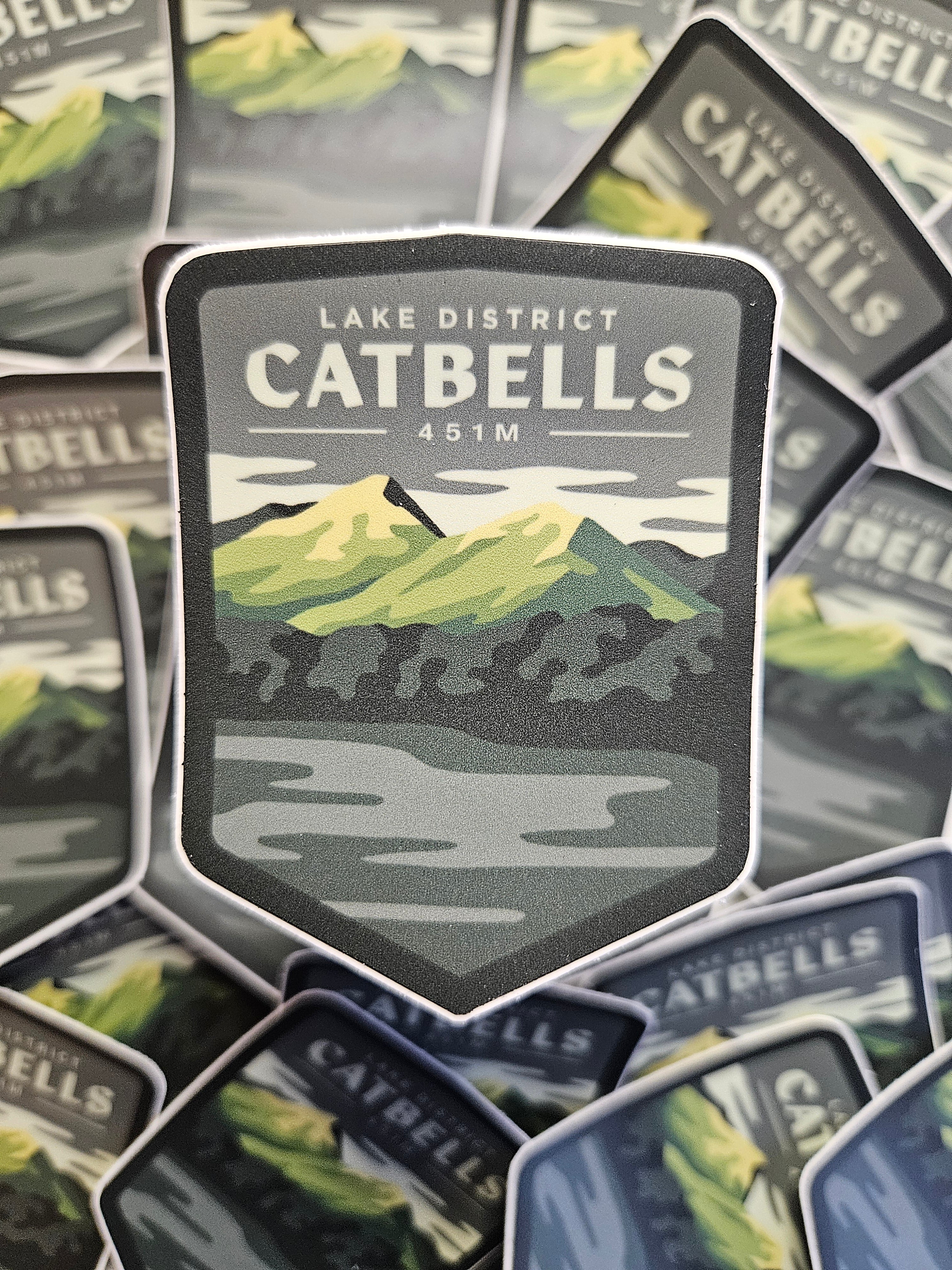 Catbells Sticker – A Trail To Remember Ltd