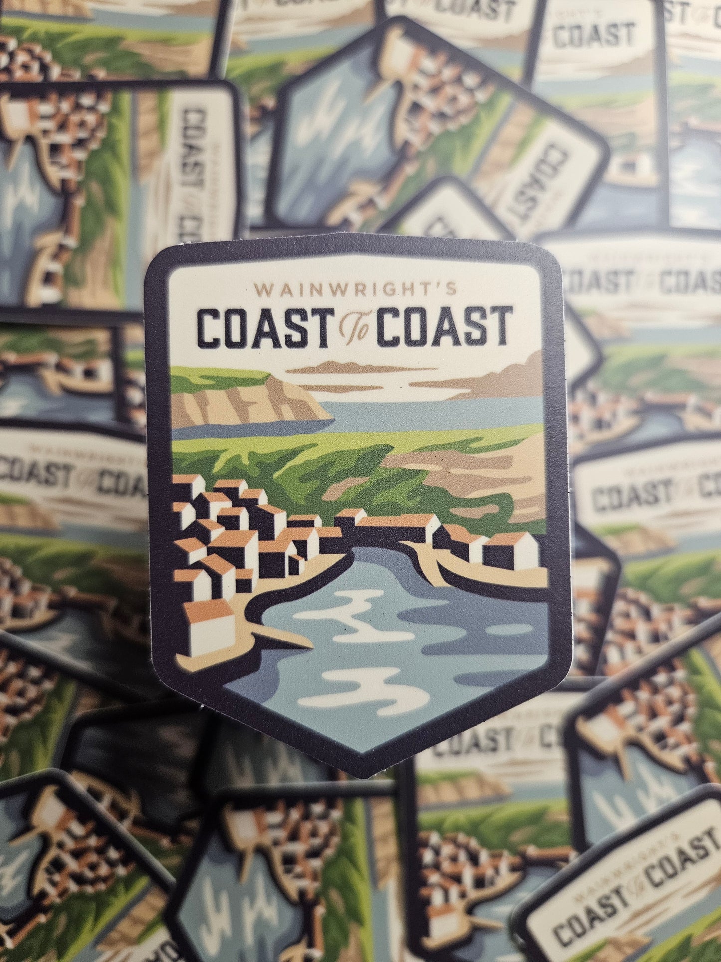Coast to Coast (Wainwright's) Sticker