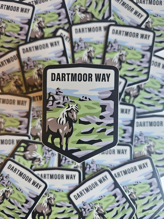 Dartmoor Way Sticker