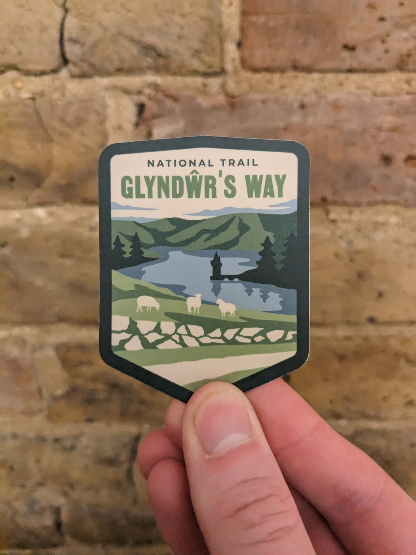 Glyndŵr’s Way National Trail Sticker