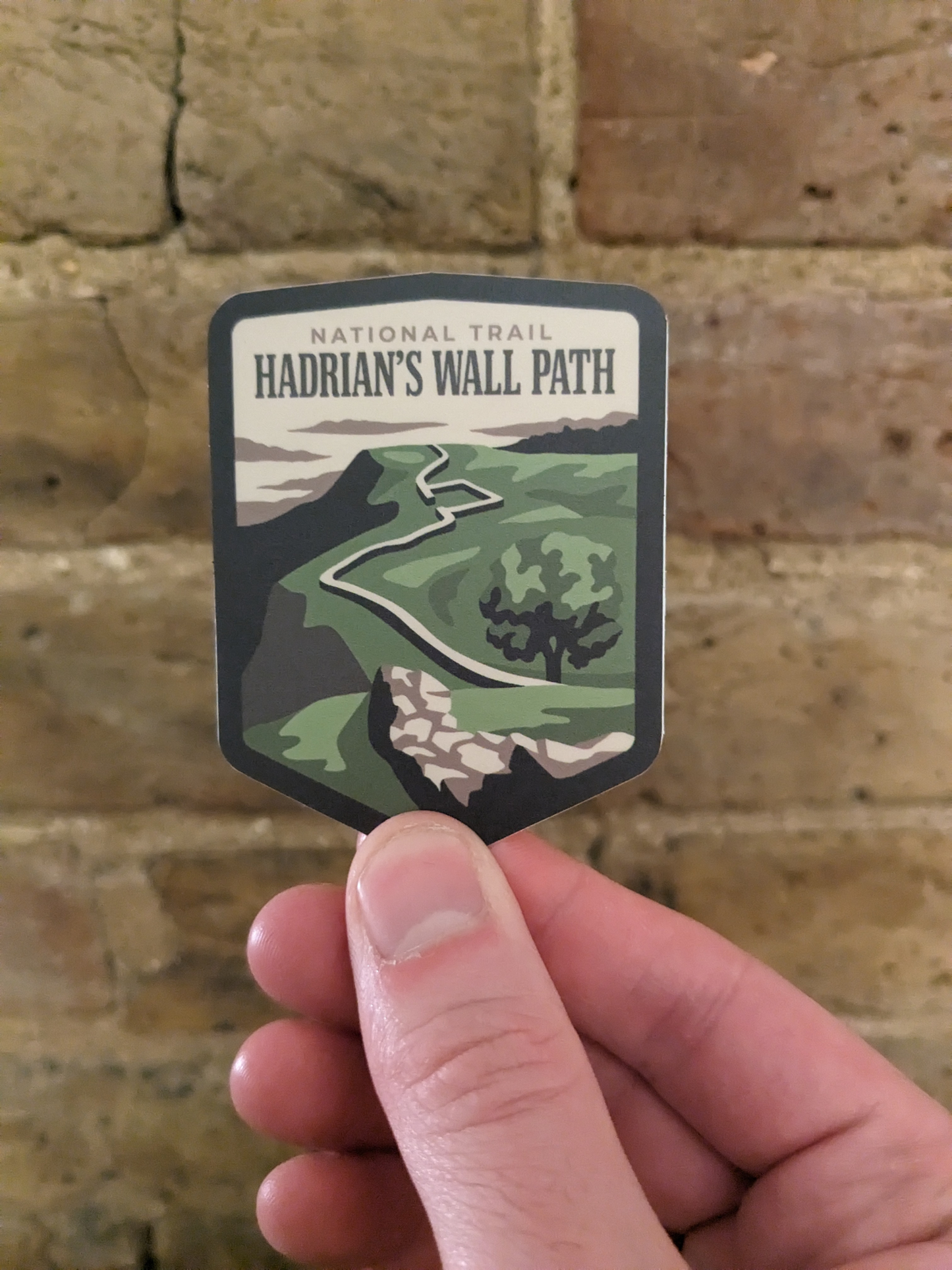 Hadrian's Wall Path National Trail Sticker
