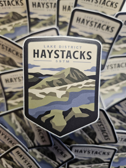Haystacks Sticker