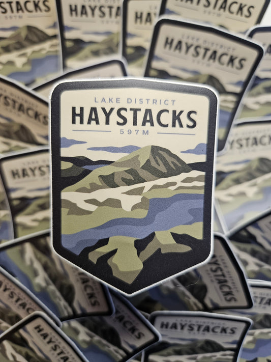 Haystacks Sticker