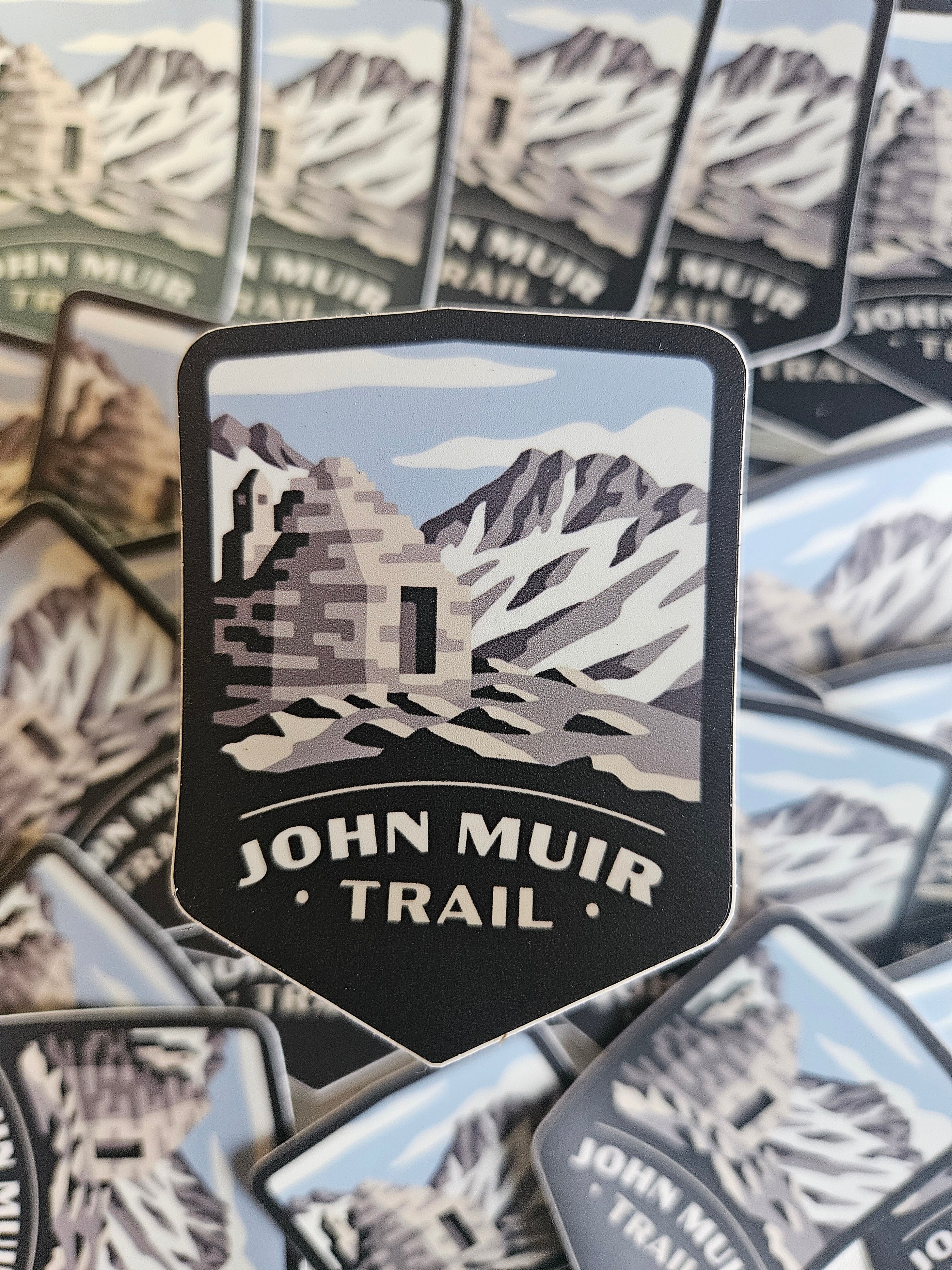 John Muir Trail Sticker – A Trail To Remember Ltd