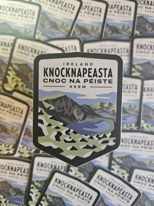 Knocknapeasta Sticker