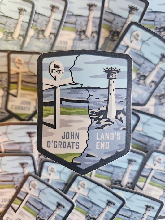 Land's End To John O'Groats (LEJOG / JOGLE) Sticker