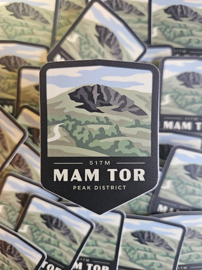 Mam Tor Sticker
