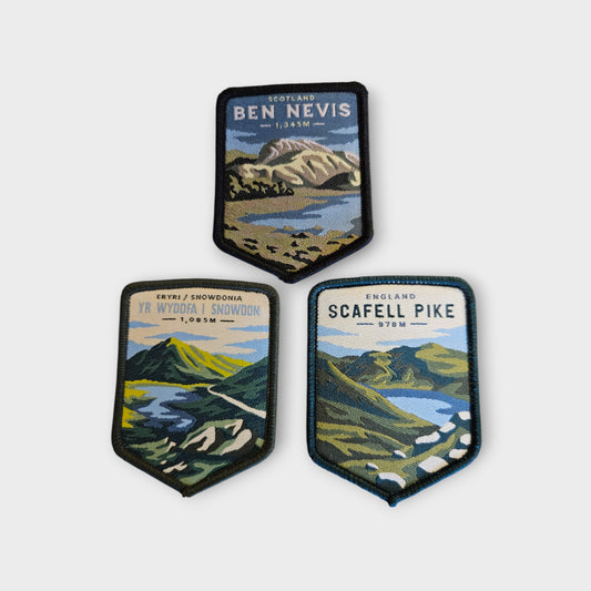 National Three Peaks Challenge Patches
