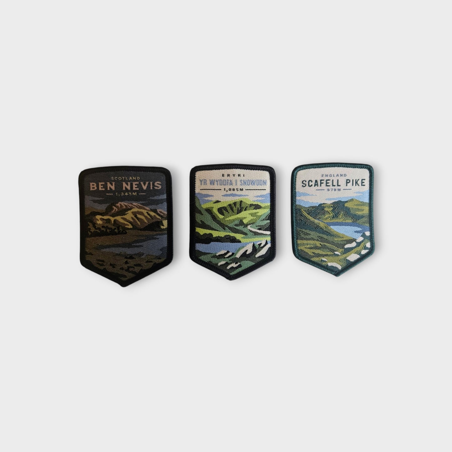 National Three Peaks Challenge Patches