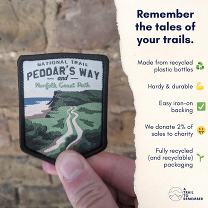 Peddar's Way and Norfolk Coast Path National Trail Patch