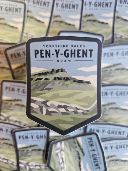 Pen-y-Ghent Sticker