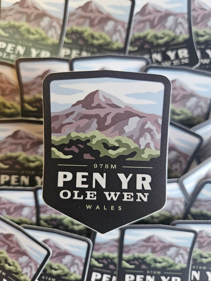 Pen yr Ole Wen Sticker