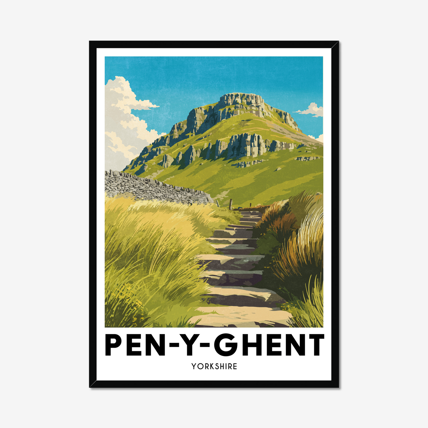 Pen-y-Ghent Poster