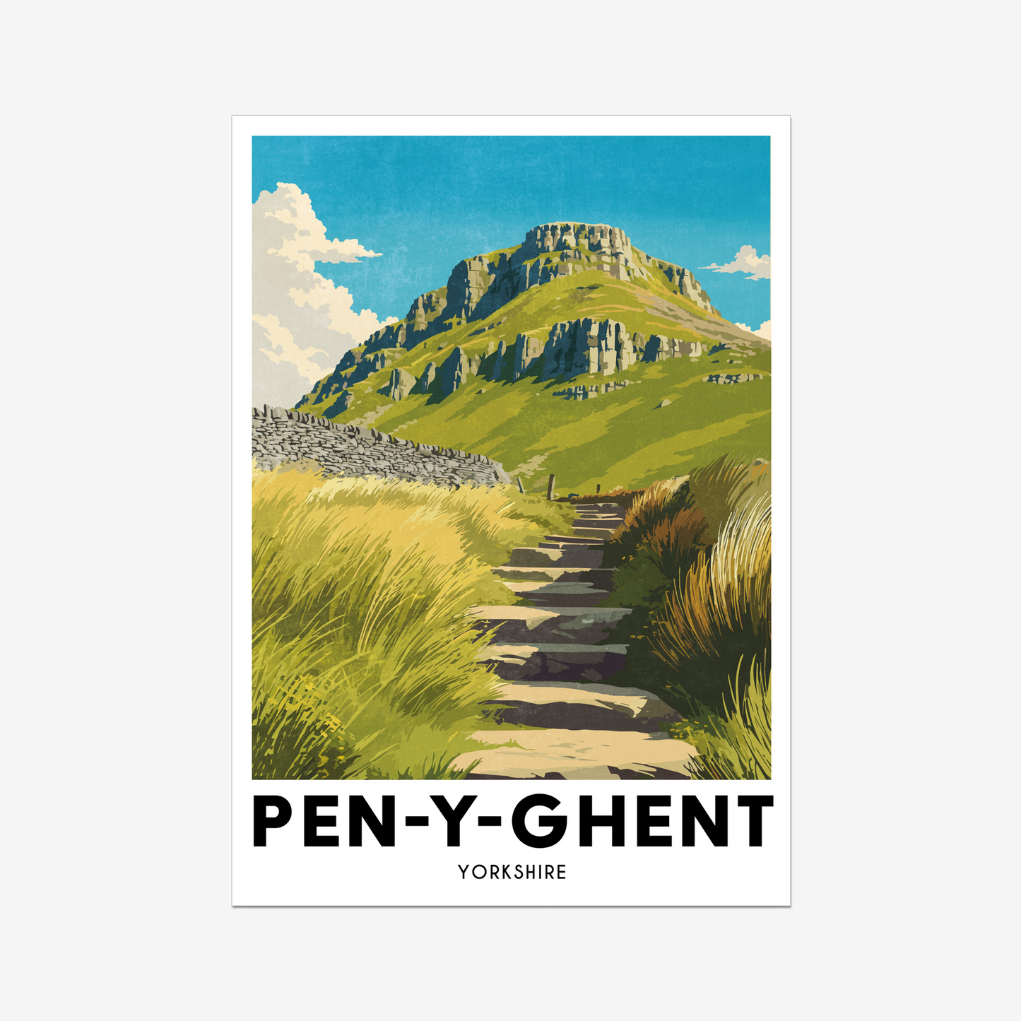 Pen-y-Ghent Poster