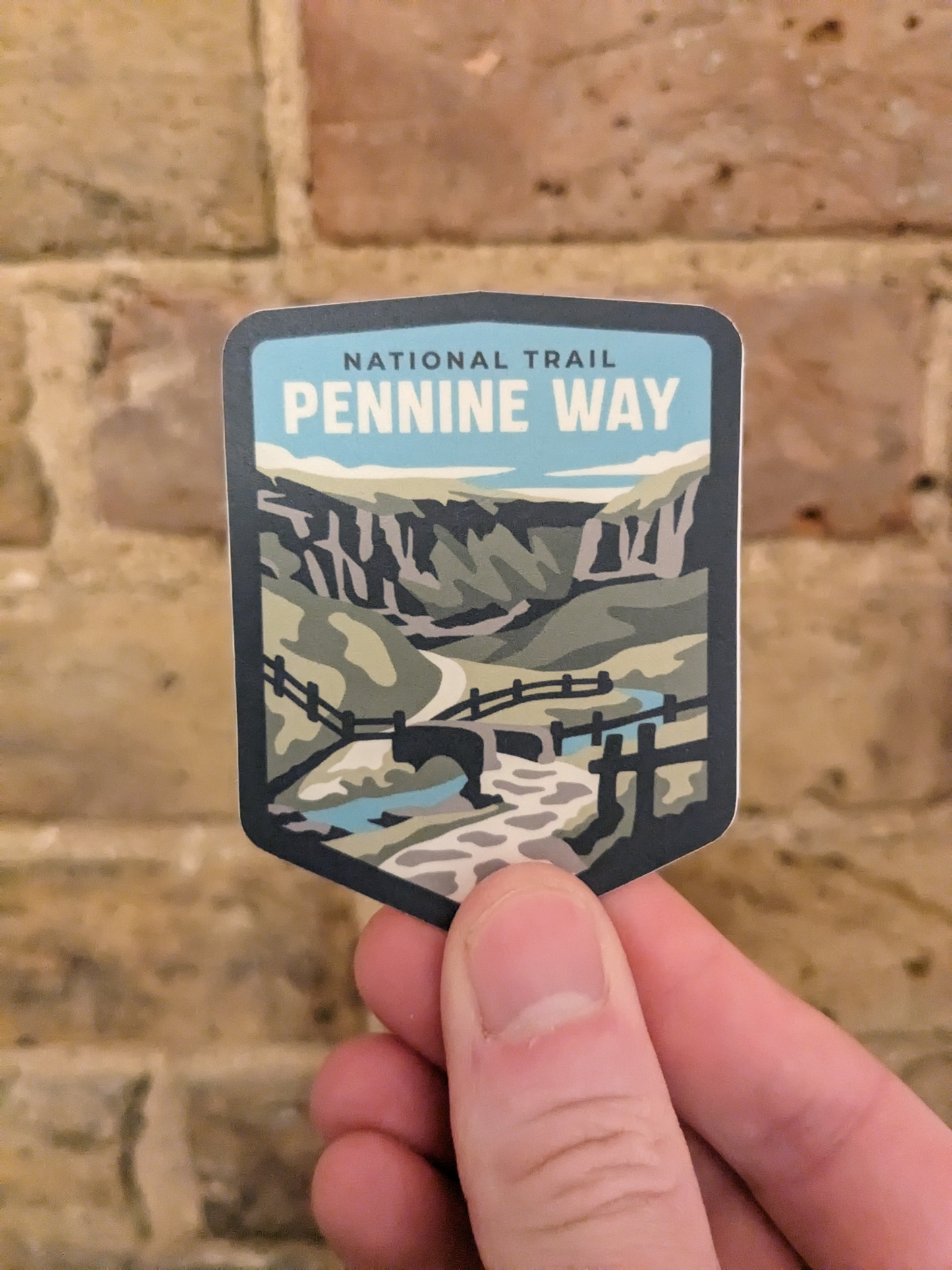 Pennine Way National Trail Sticker