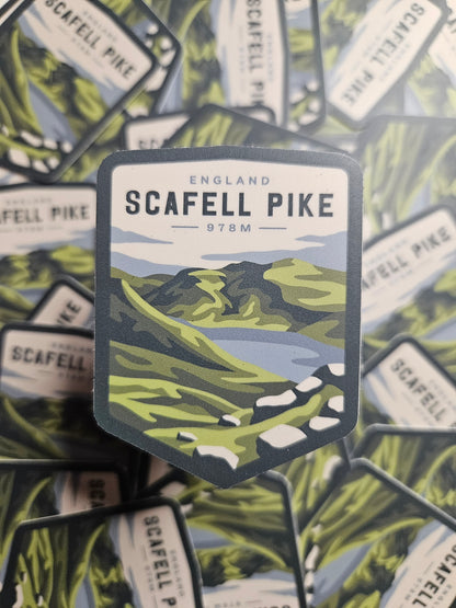 Scafell Pike Sticker