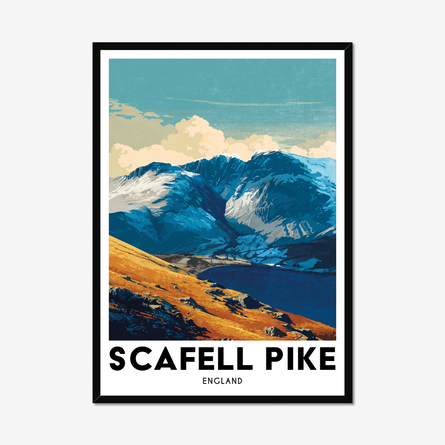 Scafell Pike Poster