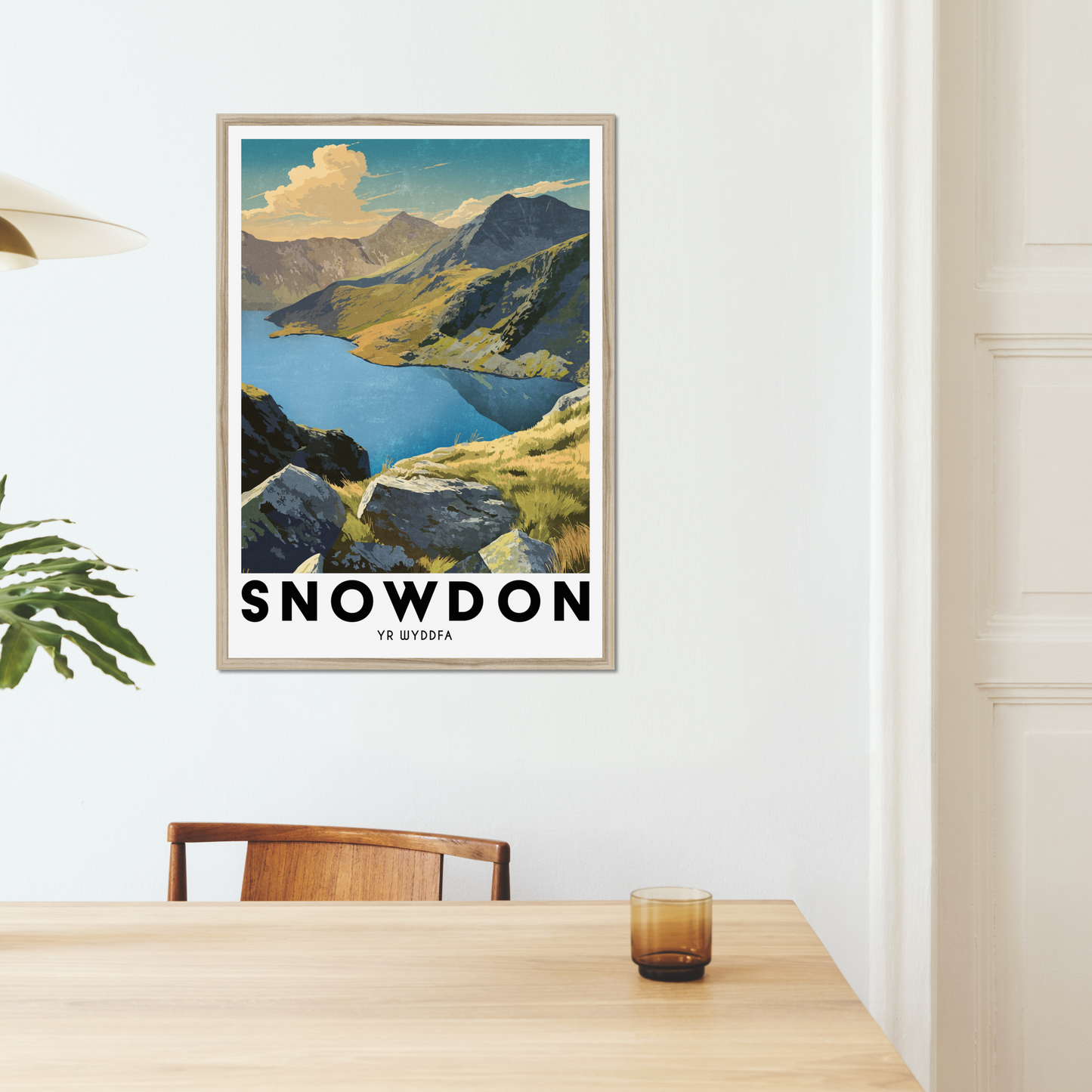 Snowdon Yr Wyddfa Poster