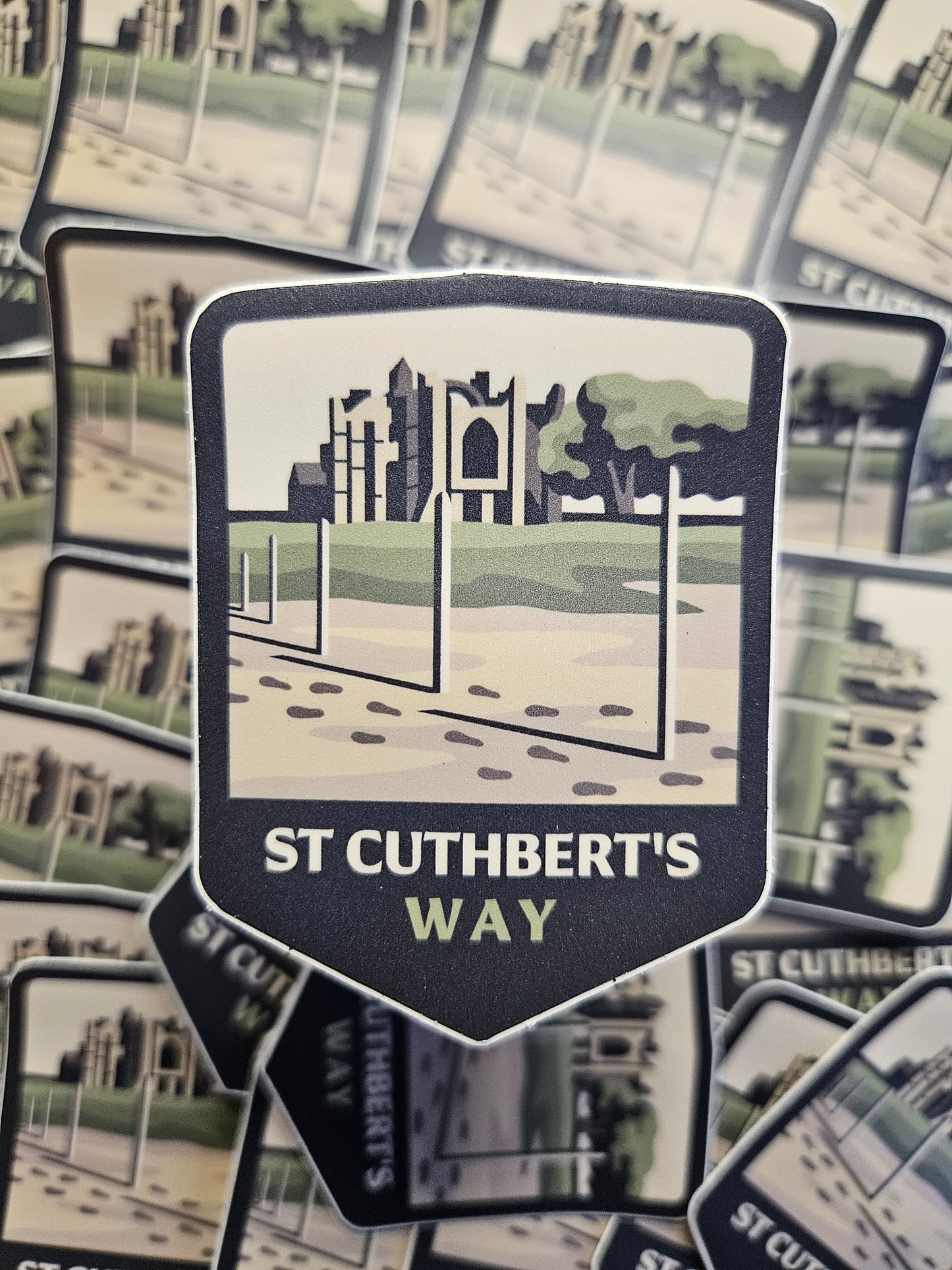St Cuthberts Way Sticker