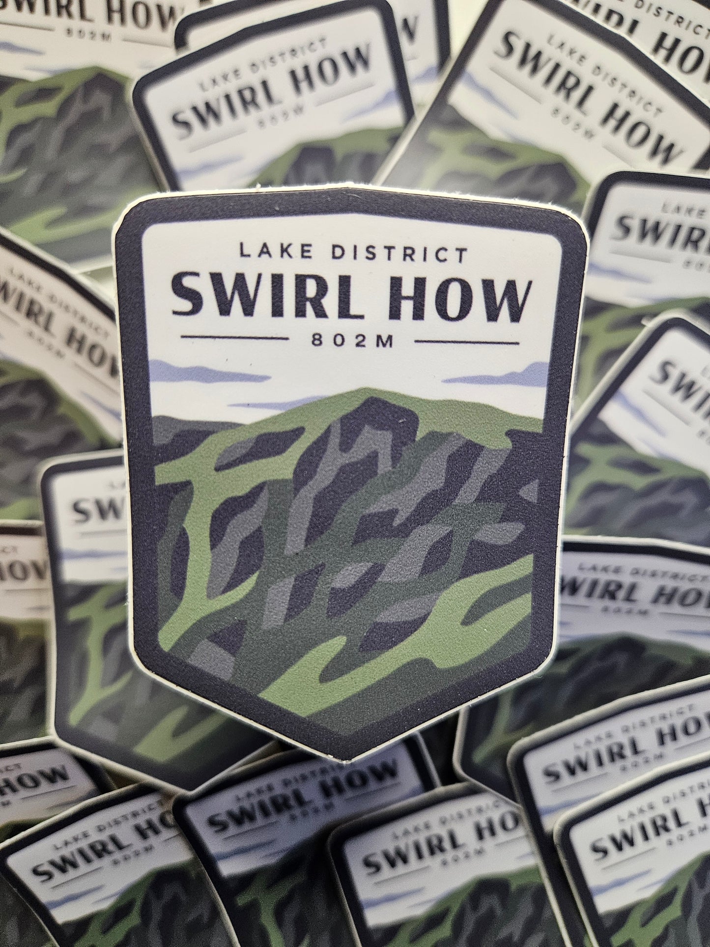 Swirl How Sticker