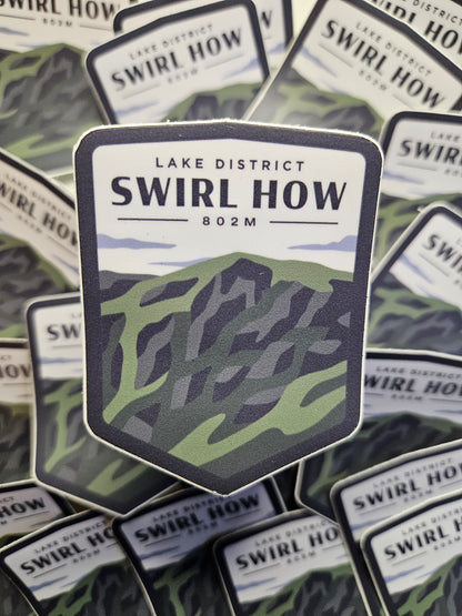 Swirl How Sticker