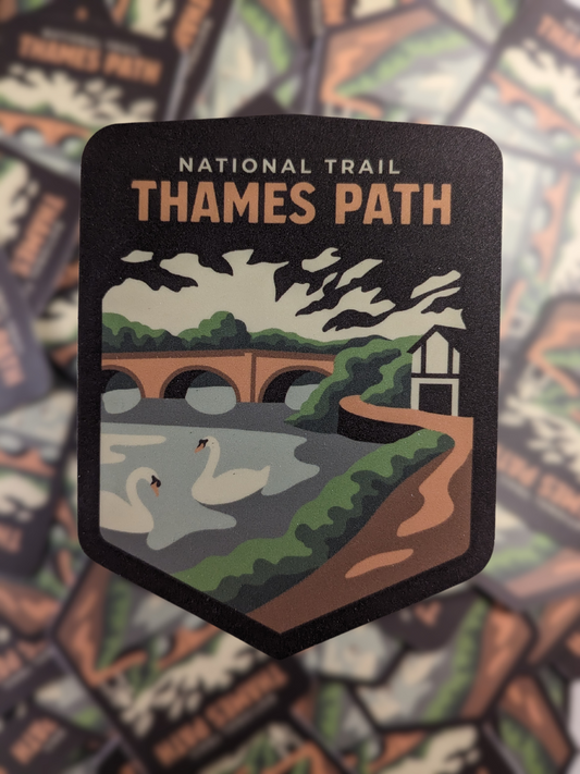 Thames Path National Trail Sticker