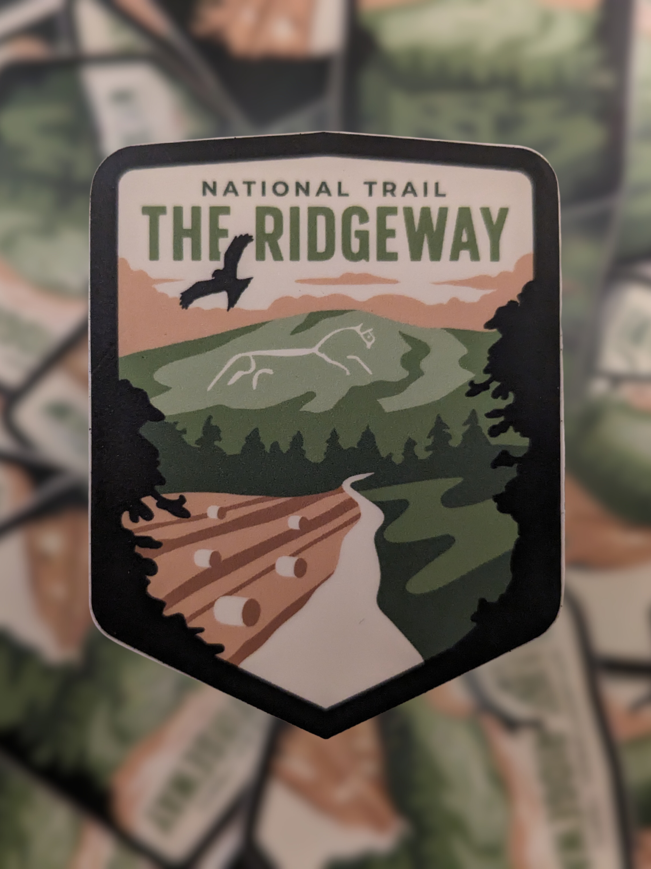 Next Ridge Stickers The Ridgeway National Trail Sticker – A Trail To Remember Ltd