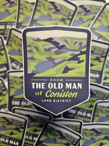 The Old Man of Coniston Sticker