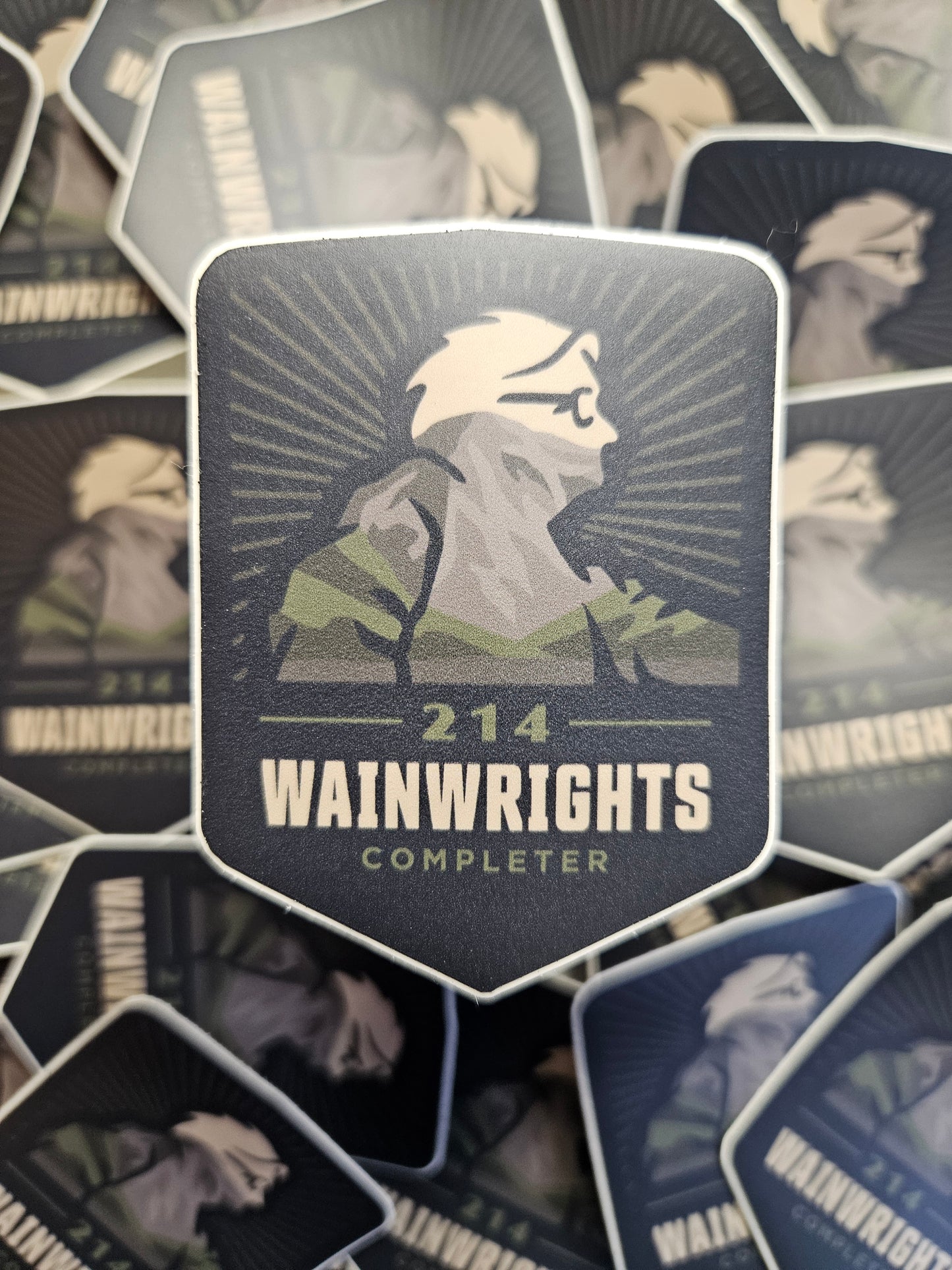 Wainwright's 214 Completer Sticker