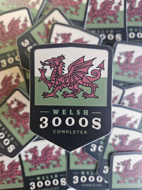 Welsh 3000s Sticker – A Trail To Remember Ltd
