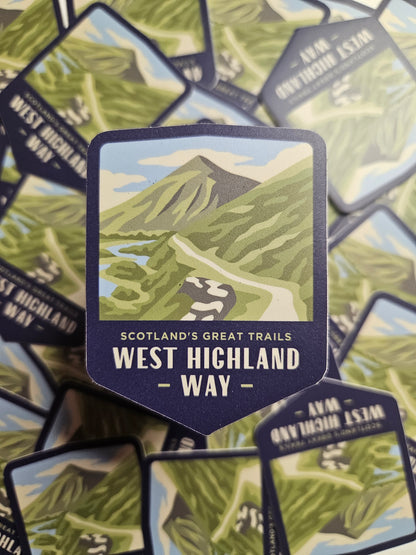 West Highland Way Sticker