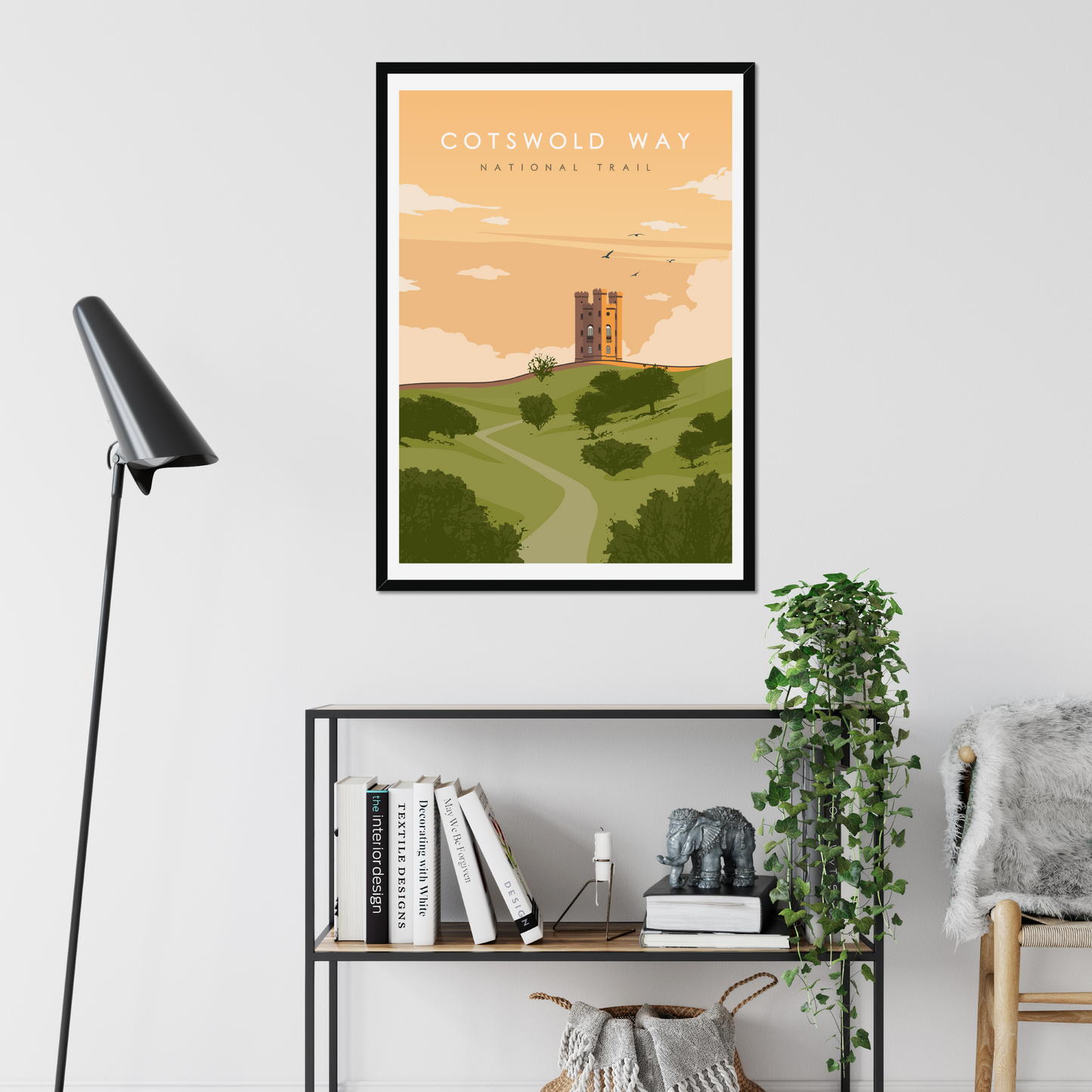 Cotswold Way National Trail Poster