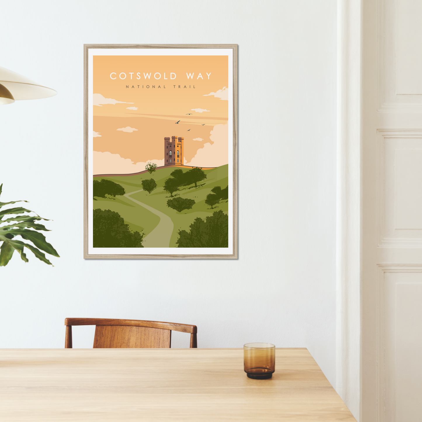 Cotswold Way National Trail Poster