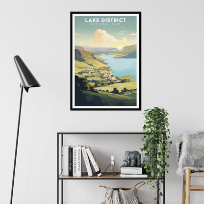 The Lake District National Park Poster